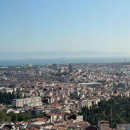 Apartman Luxury In The 40 Floor Isztambul